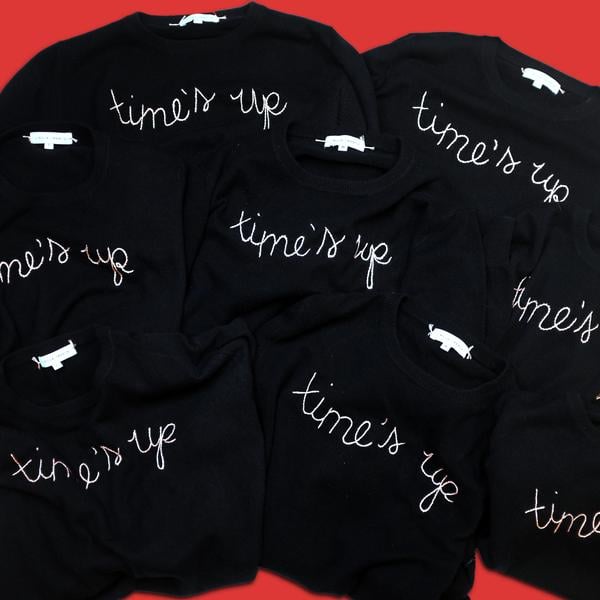 Lingua Franca Time's Up Sweater