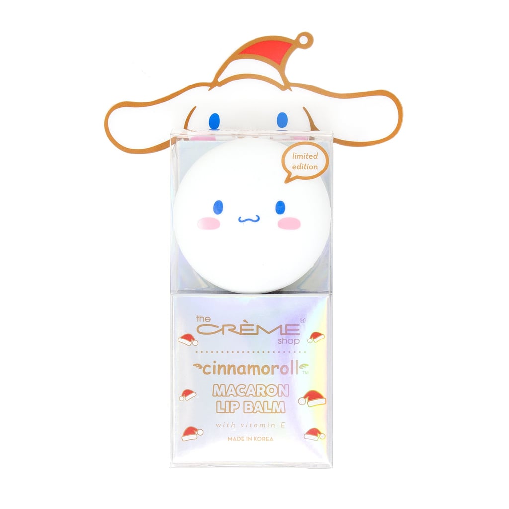 The Crème Shop Cinnamoroll Macaron Lip Balm Peppermint Cocoa