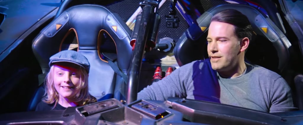 Ben Affleck Surprises Fans in the Batmobile
