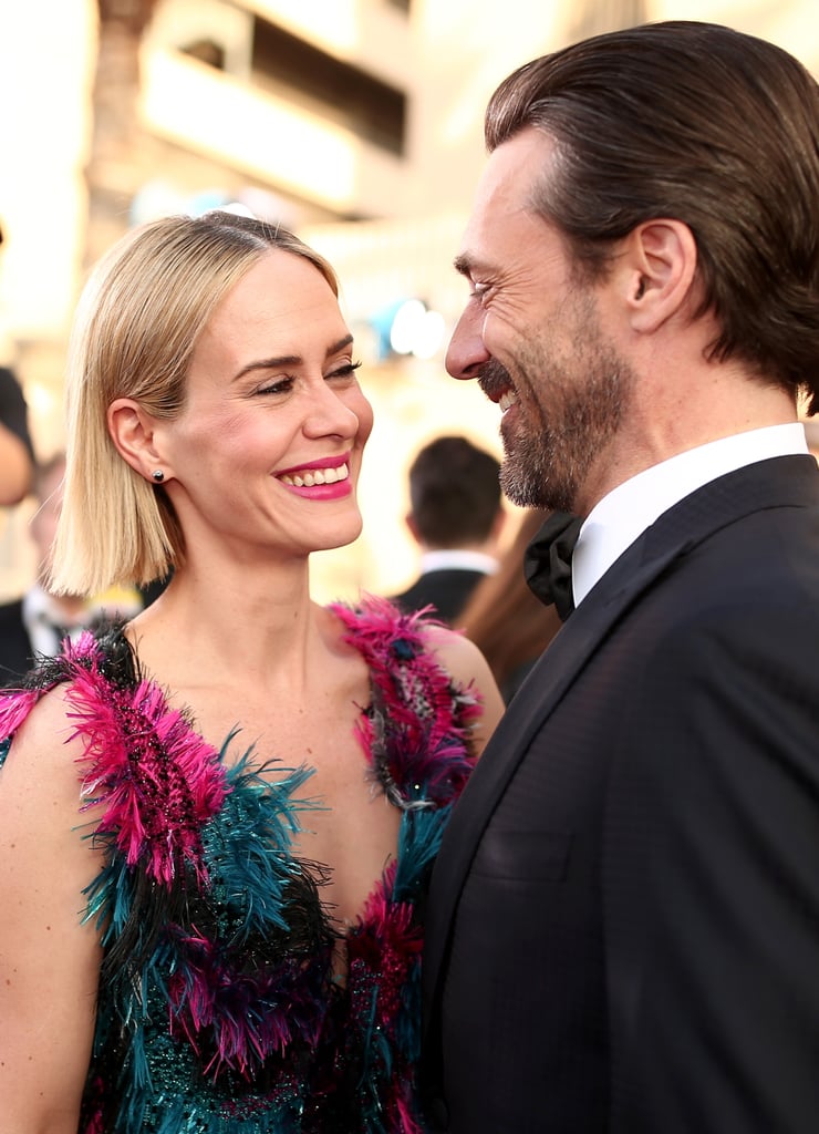 Pictured: Jon Hamm, Sarah Paulson