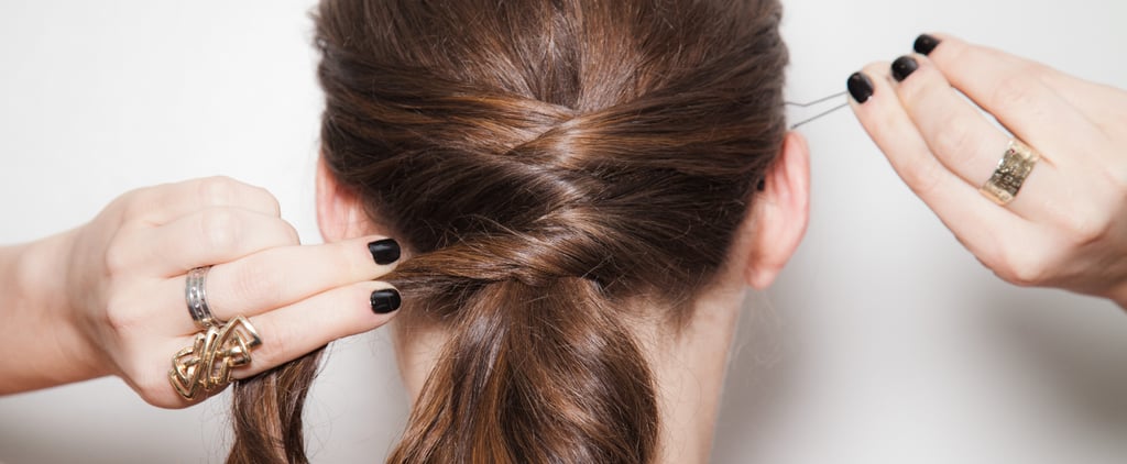Crisscross Ponytail How-To