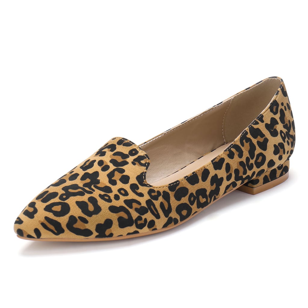 Unique Bargains Leopard Loafer Flats | Cheap Flats For Women | POPSUGAR ...