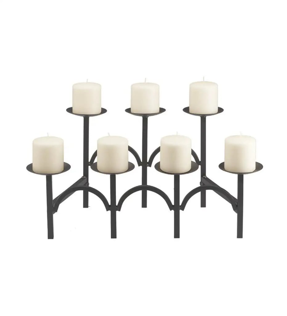Two-Tiered Fireplace Candelabra