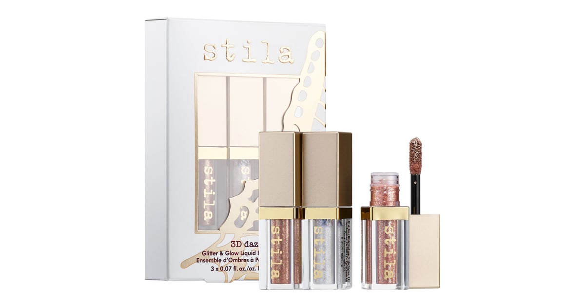 3D Dazzle Mini Glitter & Glow Liquid Shadow Set Unique Stocking