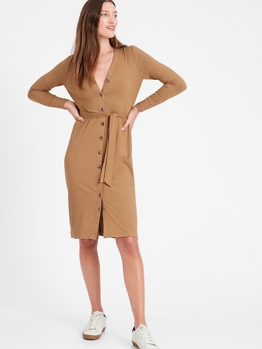 Button down clearance cardigan dress