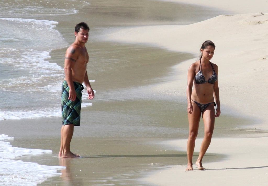 Nick Lachey and Vanessa Minnillo followed up their Necker Island nuptials with a trip to St. Barts in 2011.