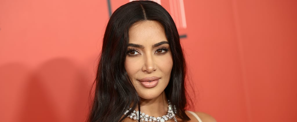 Kim Kardashian Brings Back Her Blunt Fringe