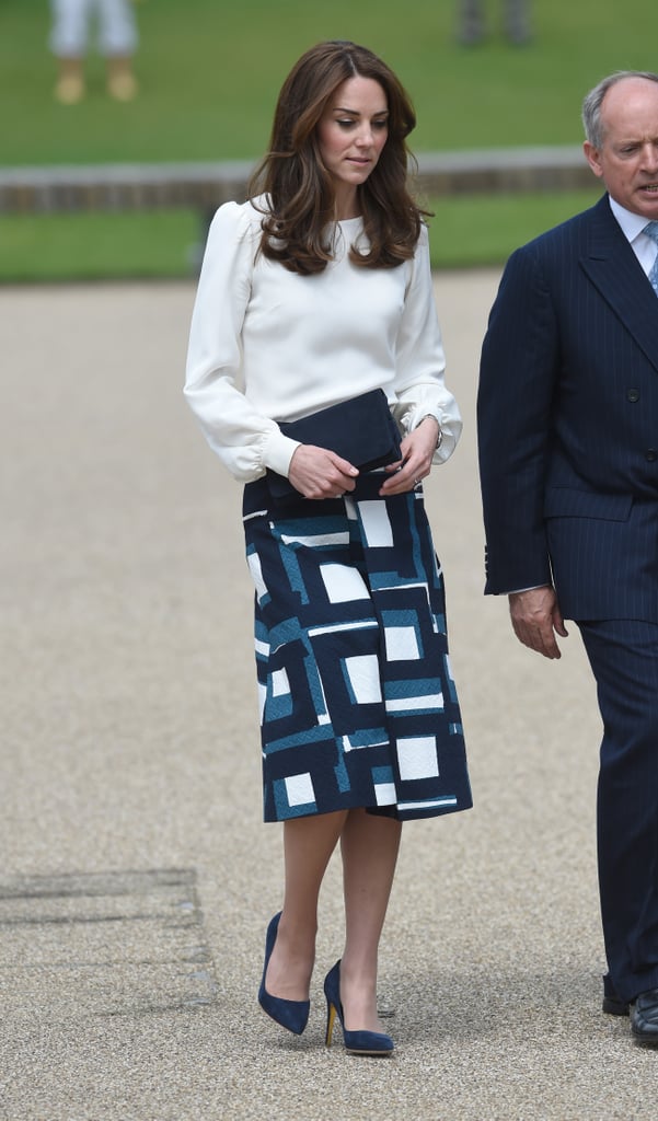 Kate Middleton Banana Republic Skirt May 2016 | POPSUGAR Fashion Photo 11