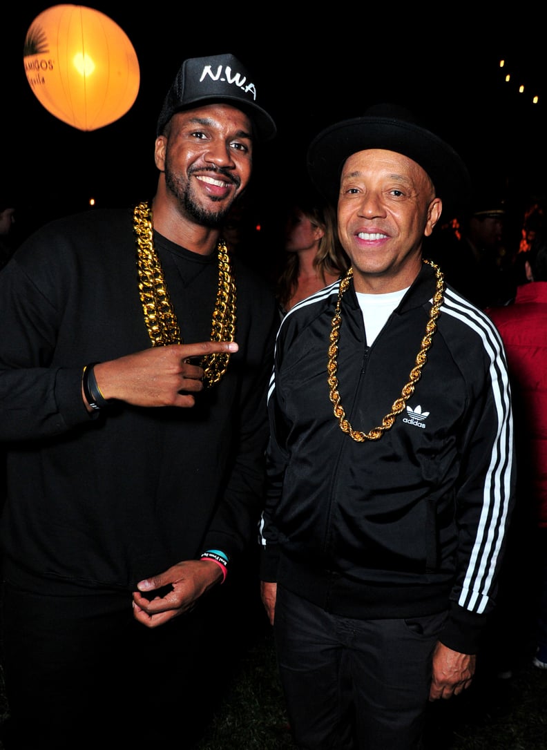 Russell Simmons and a Friend as Run–D.M.C.