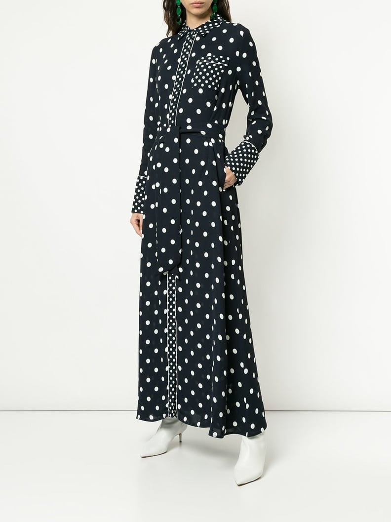 Layeur Long-Sleeved Printed Dress