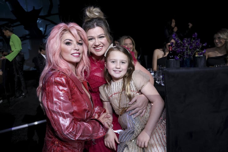 Shania Twain, Kelly Clarkson, and Daughter River at the People's Choice Awards 2022 Kelly