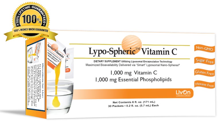 Lypo-Spheric vitamin C supplements