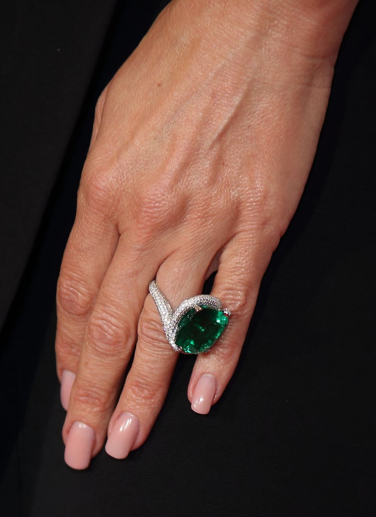 Victoria Beckham's Engagement Rings: The Emerald