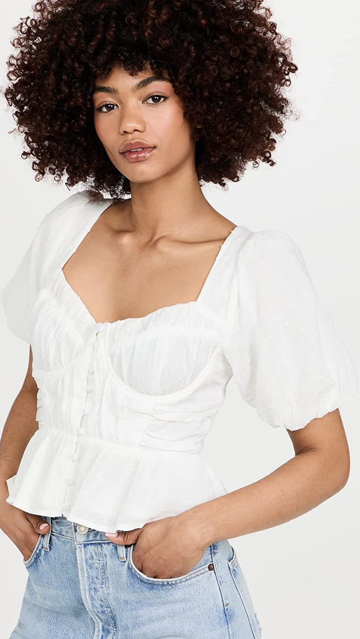 A White Top: ASTR the Label Clairemont Top