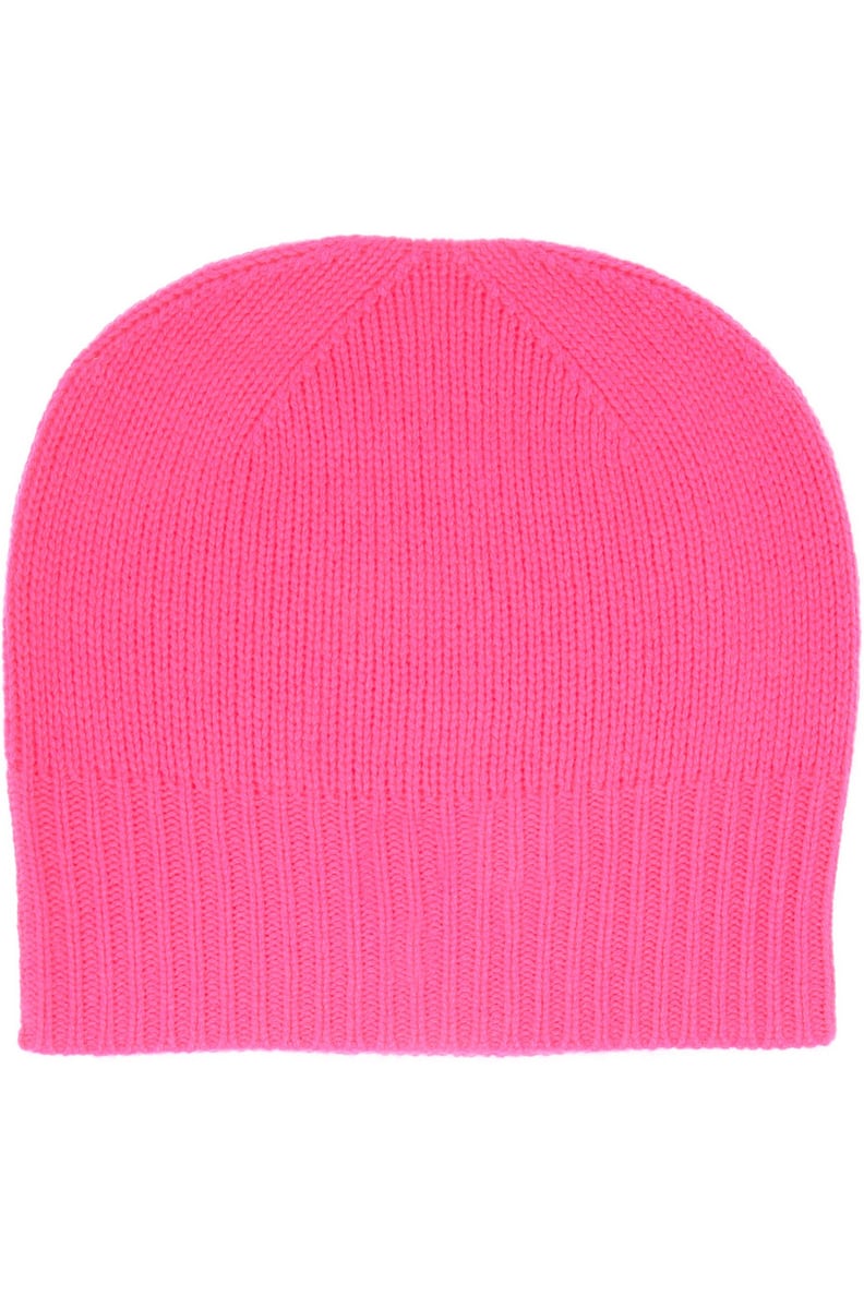 Madeleine Thompson Hot Pink Cashmere Beanie