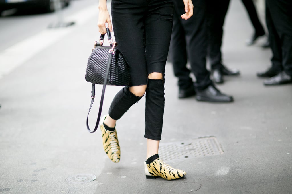 Best Street Style Shoes and Bags Fashion Week Spring 2016 | POPSUGAR ...