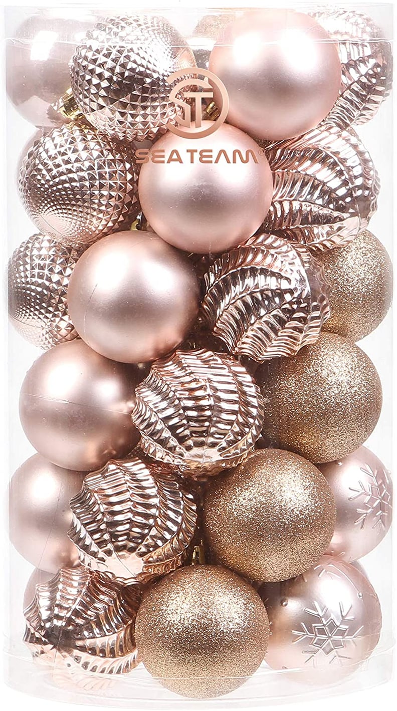 Silver Seas Glass Ball Ornament Sets
