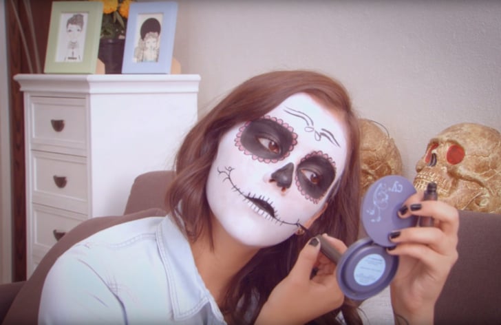 output Speciaal afvoer Sugar Skull Makeup Tutorials For Dia de los Muertos | POPSUGAR Latina