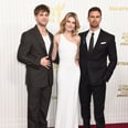 Theo James, Meghann Fahy, and Leo Woodall Have Ultimate "The White Lotus" Reunion at SAG Awards