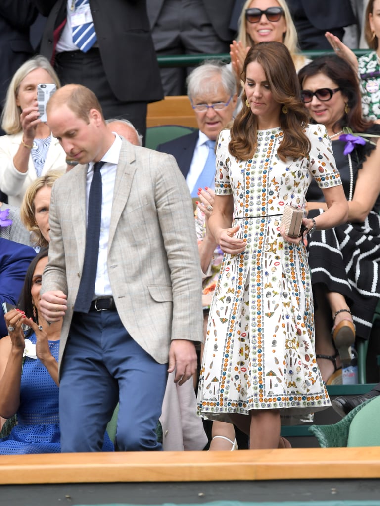 Duchess Cambridge's Alexander McQueen Dress Wimbledon 2016
