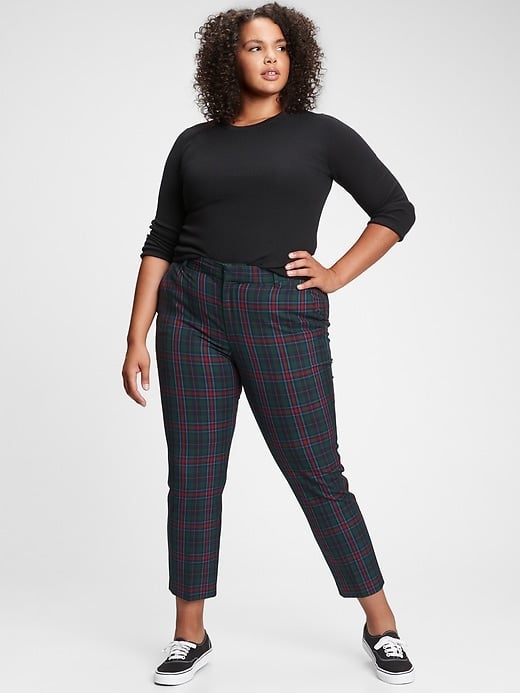 Plaid shop pants gap