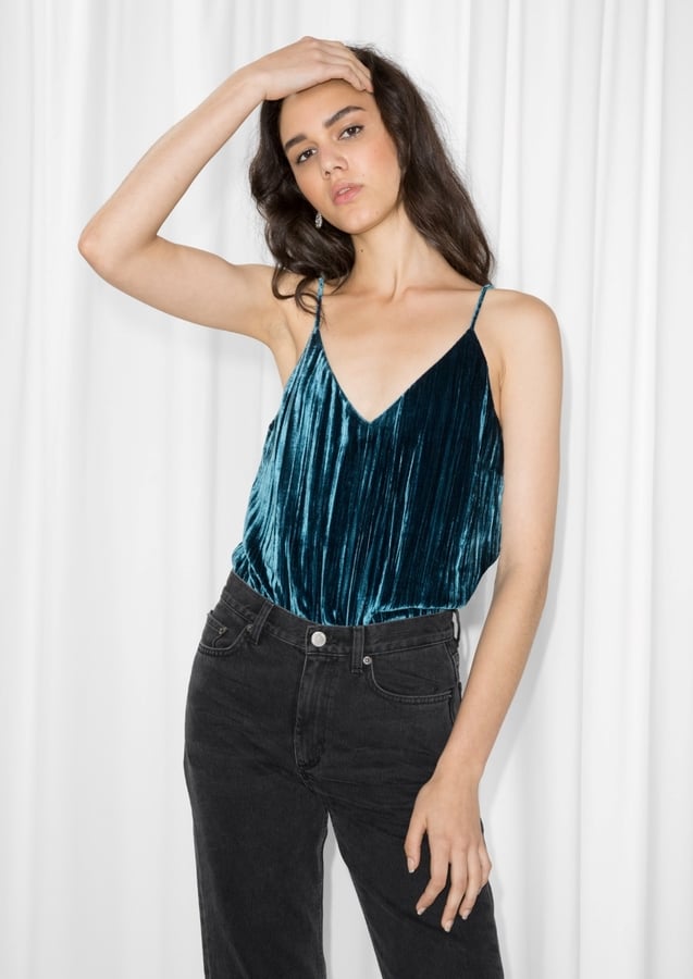Velvet V-Neck Camisole