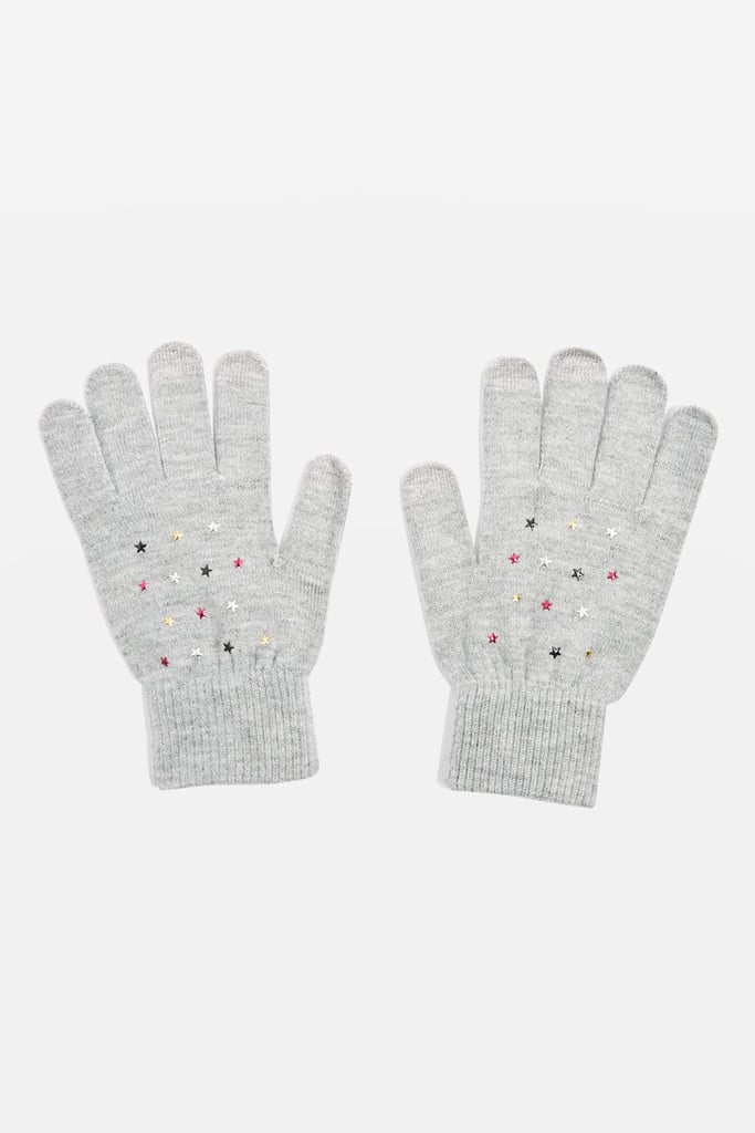 Topshop Knitted Star Gloves