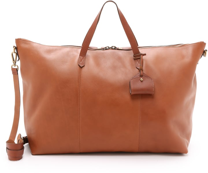 "Weekend getaways, day trips to the beach, dragging laundry back to my parents' house — I can't stop thinking about how many times I'll use Madewell's The Transport Weekender ($298) this season." — Samantha Sutton, assistant editor, Fashion