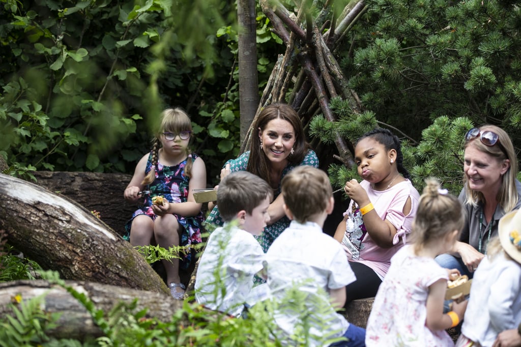 Kate Middleton Hampton Court Palace Garden Visit 2019