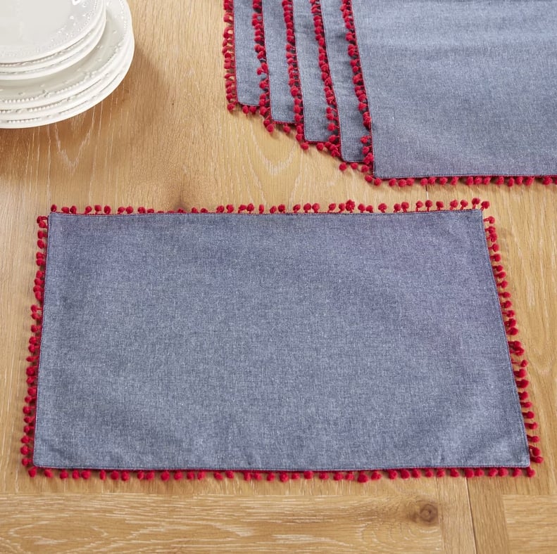 Wayfair Sonja Placemats PomPom Decor POPSUGAR Family Photo 12