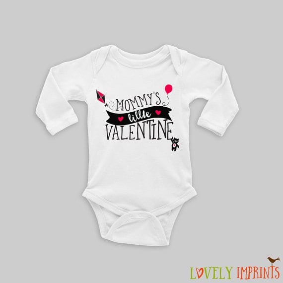mommy's little valentine onesies