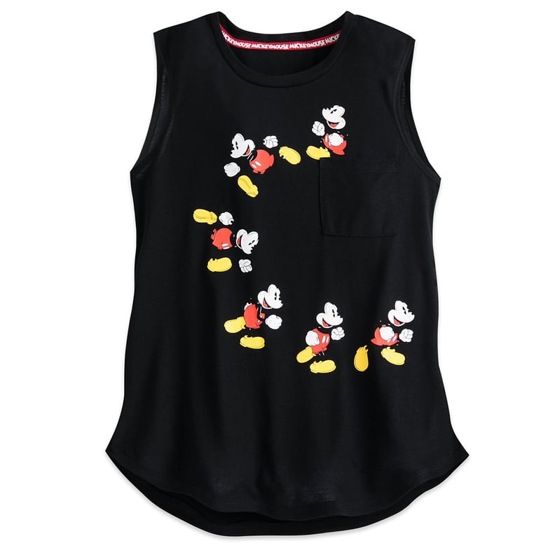 Disney Mickey Mouse Keep On Lovin' Womens Tank Top - GREY