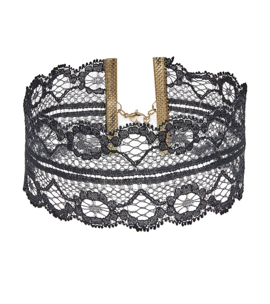 Steve Madden Lace Choker Necklace