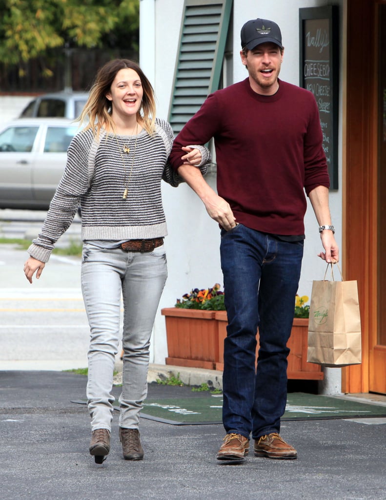 Drew and Will met for an LA lunch date in March 2011.