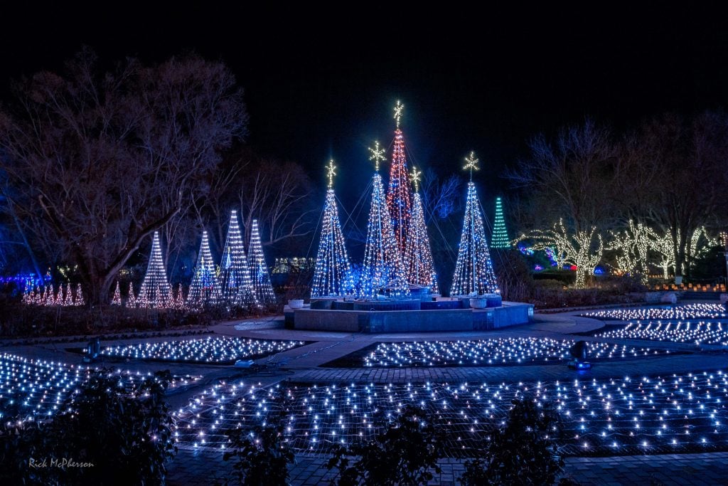 Illuminations at Botanica in Wichita, Kansas