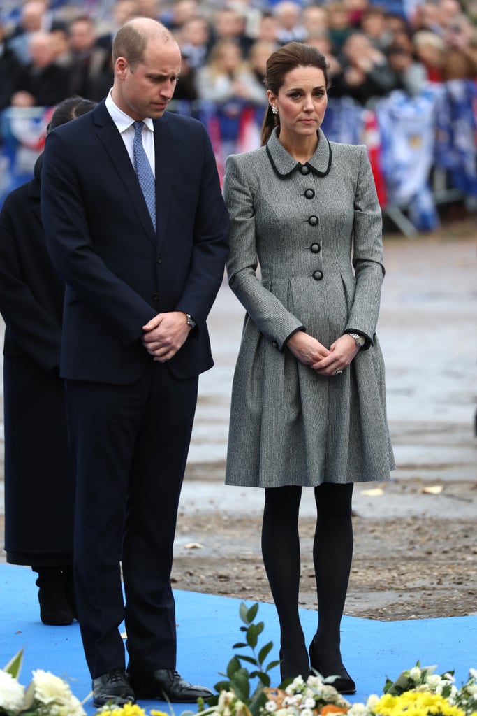 Prince William and Kate Middleton in Leicester November 2019