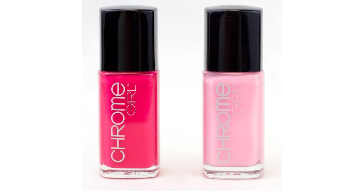 Chrome Girl Nail Polish 2015 Breast Cancer Beauty Products POPSUGAR
