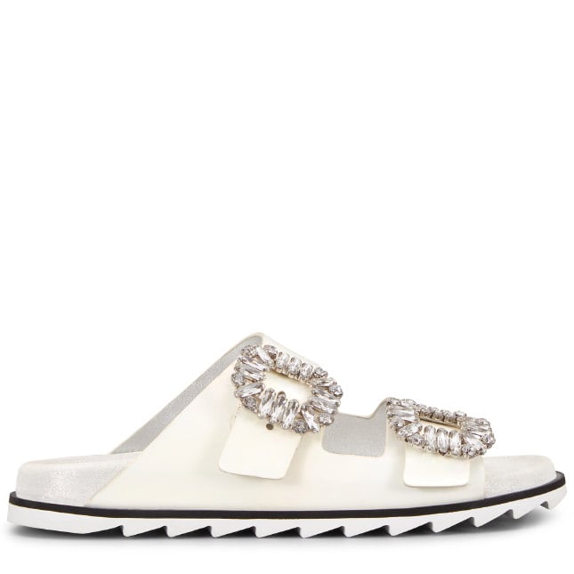 White With Rhinestones | How to Wear Birkenstocks | POPSUGAR Fashion ...