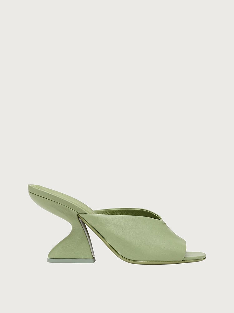 Ferragamo sculptural sale heel sandal