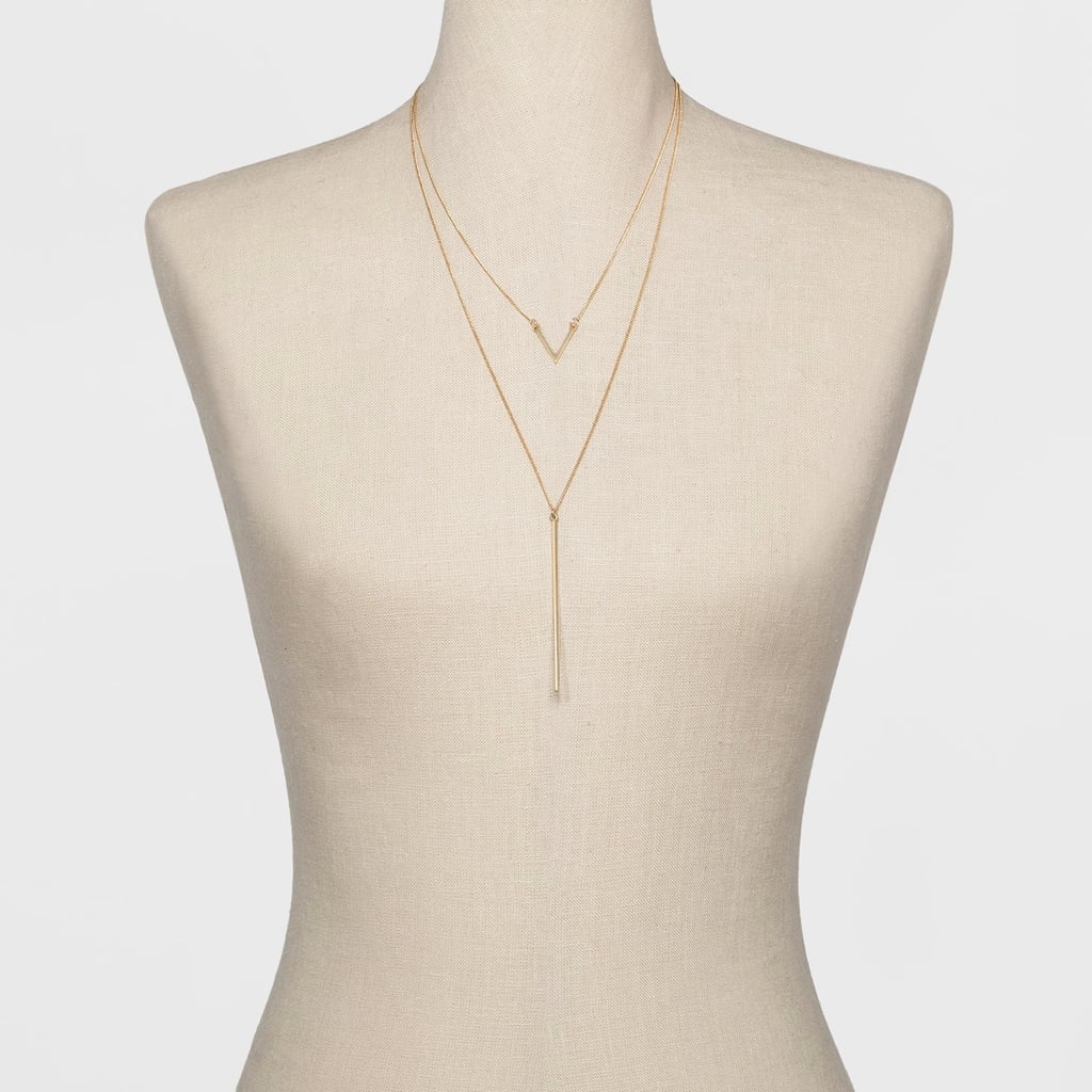 Multi-Strand Long Necklace