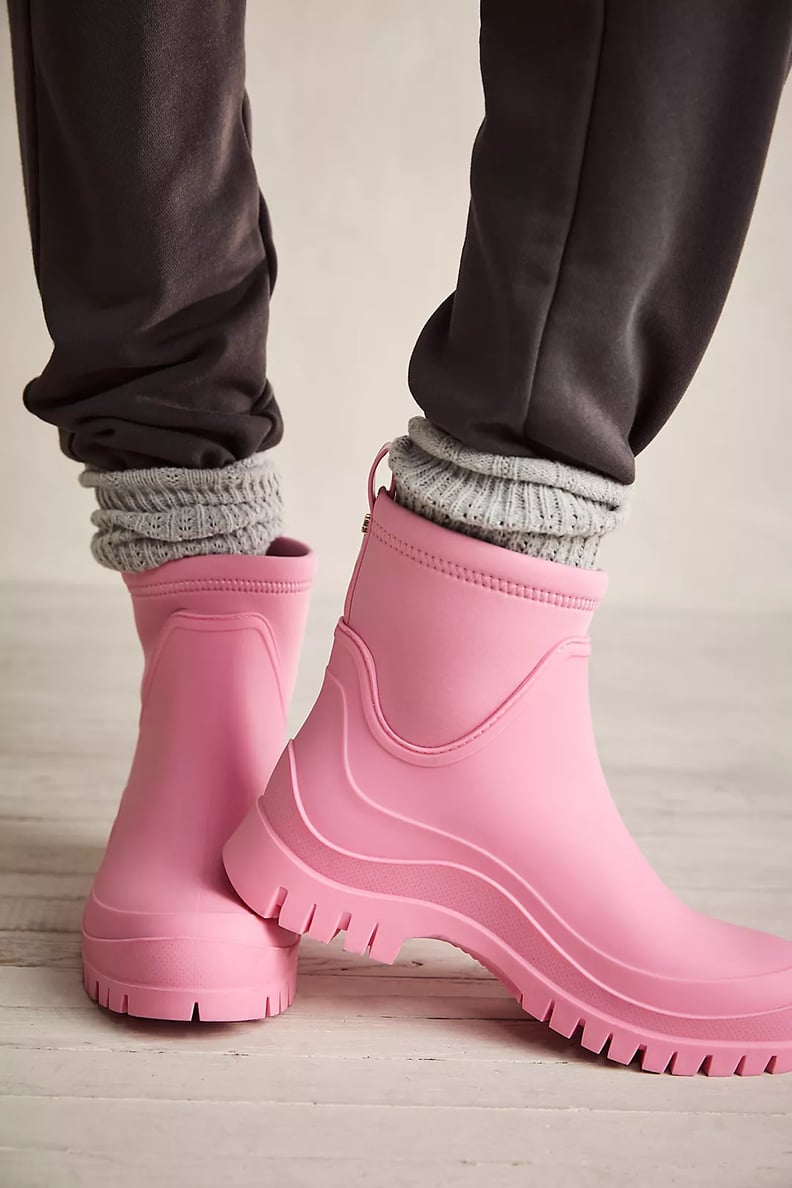 粉红色的雨靴:山姆Edelman pyp雨靴