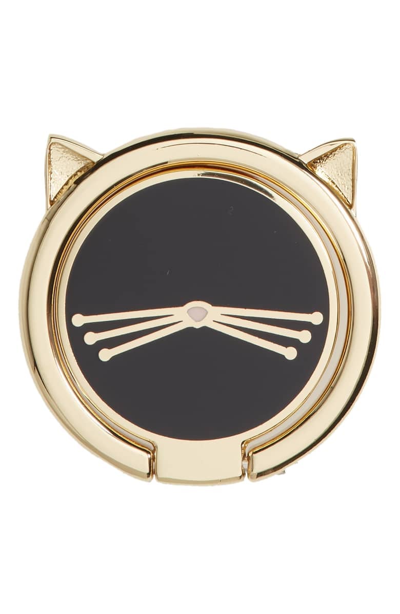 Kate spade cat phone ring sales