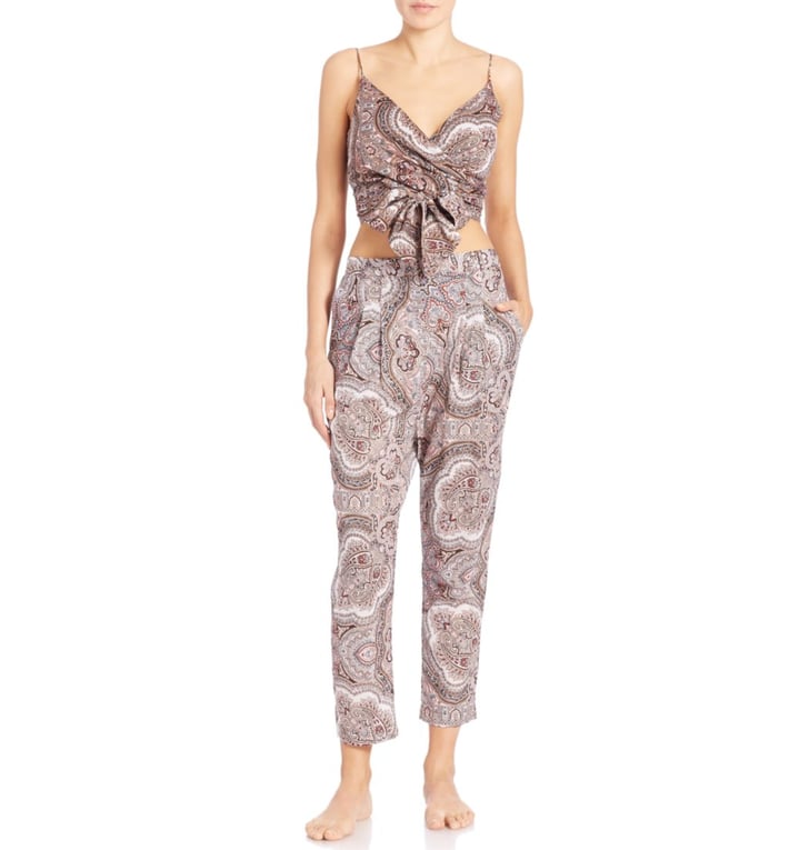 Zimmermann Epoque Cotton Wrap Top ($295) and Pants ($375) | Beach Cover ...