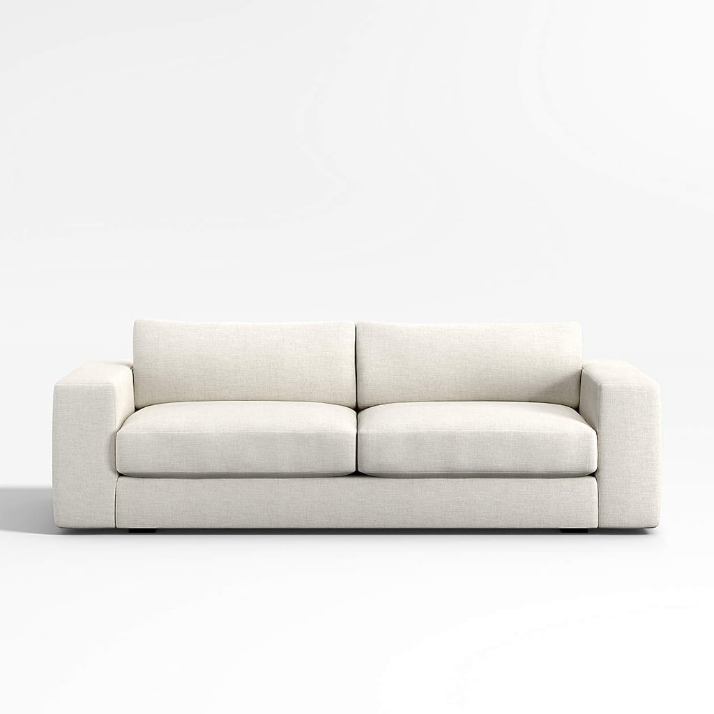 Best Deep-Seat Couch: Crate & Barrel Wide-Arm Deep-Seat Sofa