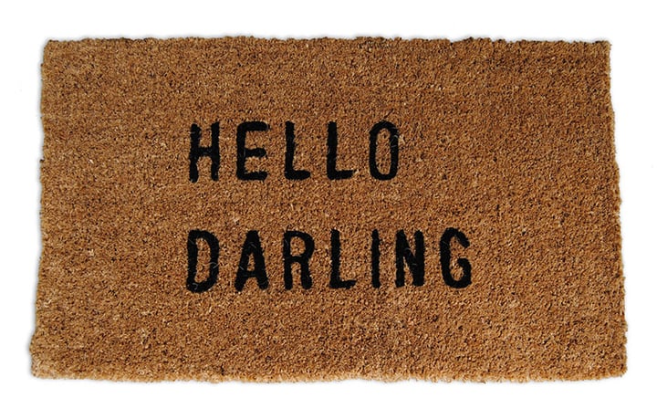 Cheeky Welcome Mat