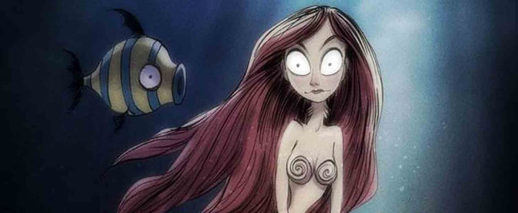 Disney Movies as Tim Burton Characters
