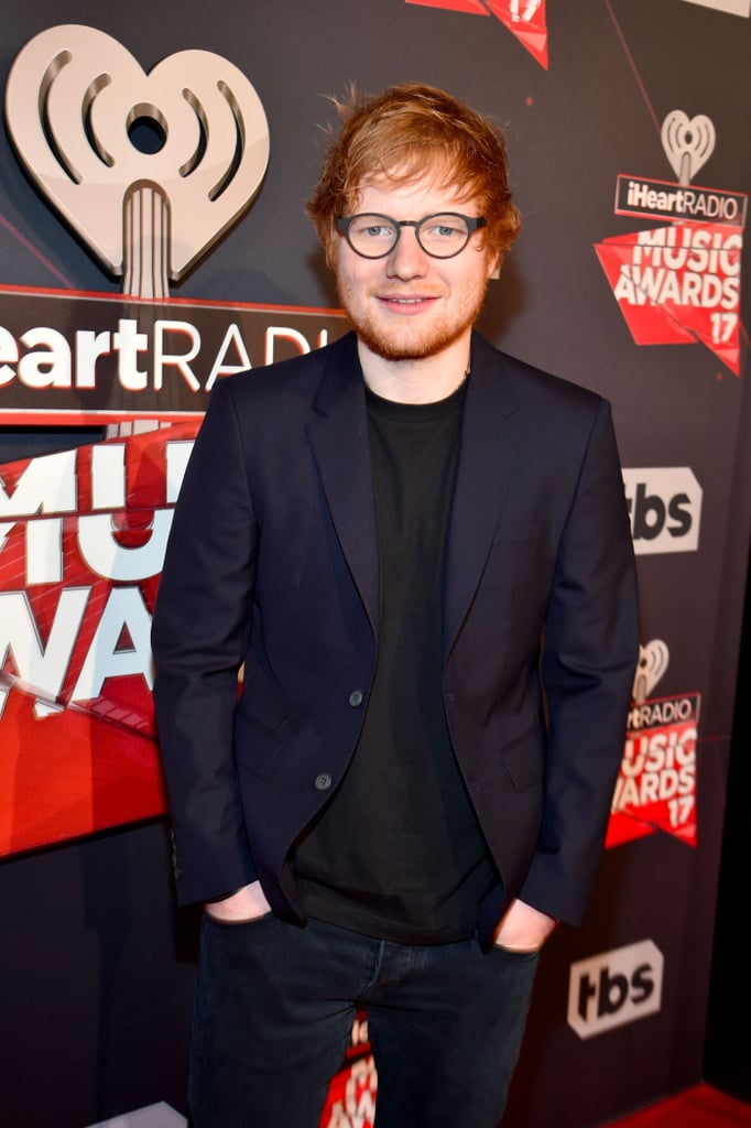 Ed Sheeran at iHeartRadio Music Awards March 2017