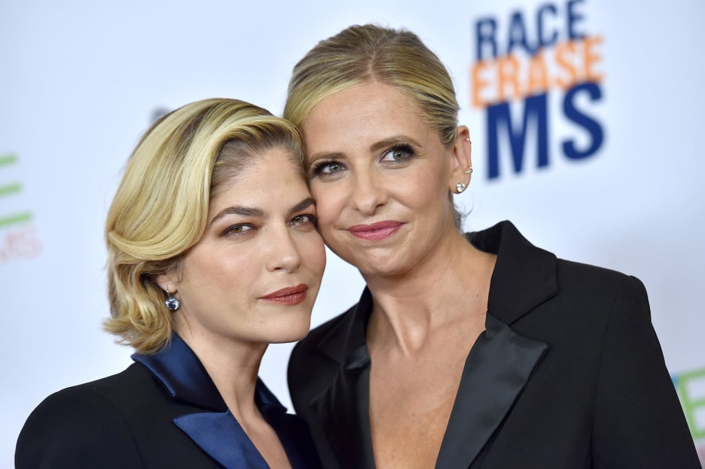 Selma Blair Sarah Michelle Gellar at Race to Erase MS 2019