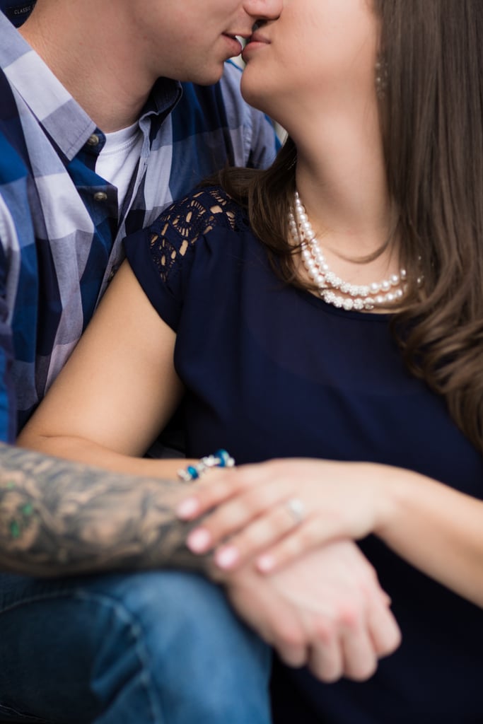 Engagement Photos at the Wizarding World of Harry Potter