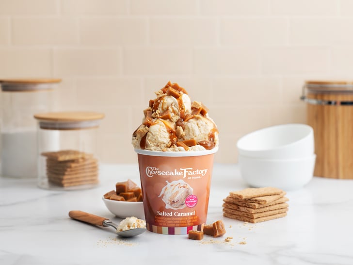 The Cheesecake Factory Salted Caramel Cheesecake Ice Cream Cheesecake